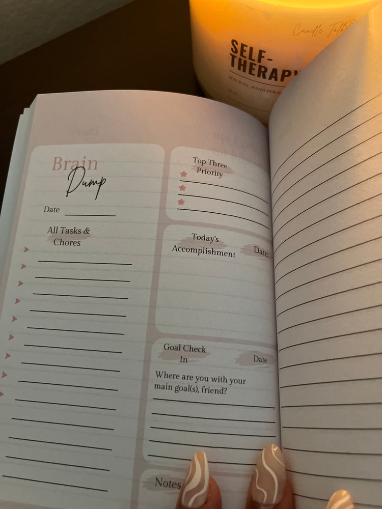 “In The Moment” Mindfulness Journal